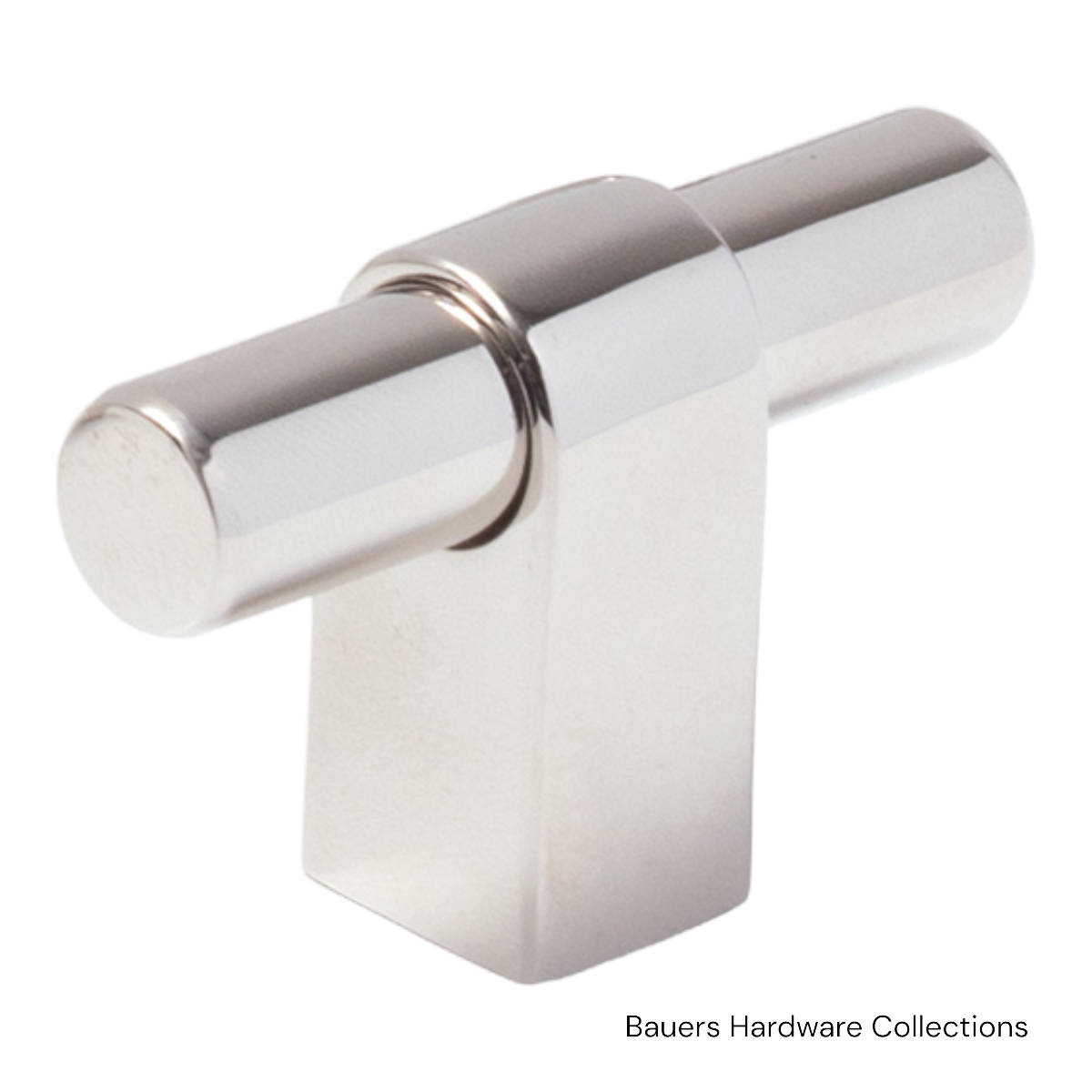 Marshall T Cabinet Knob - Polished Nickel