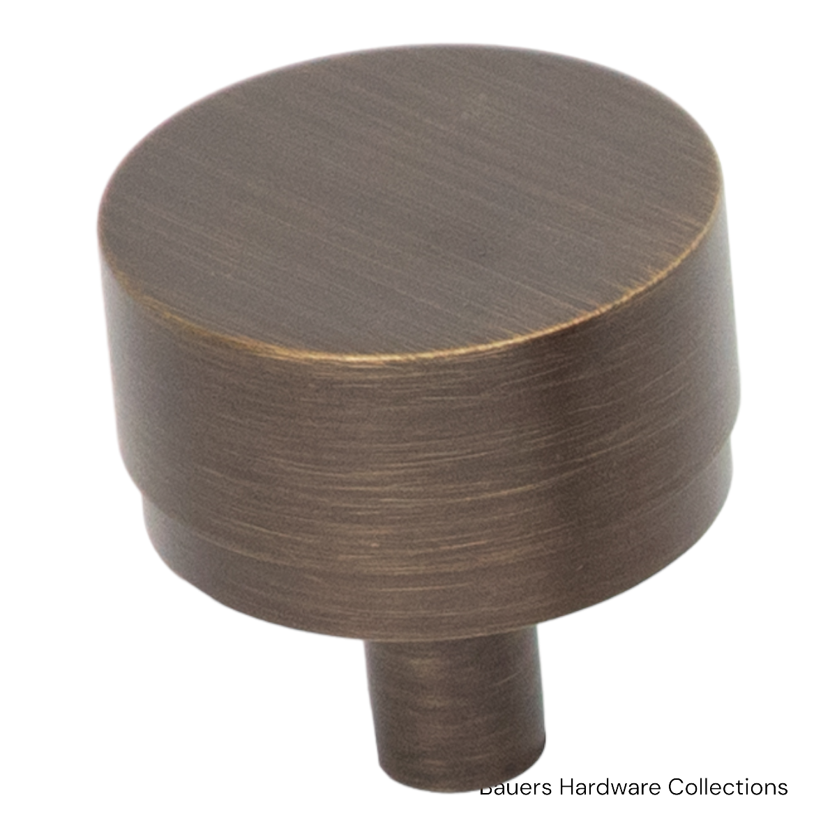Melania Plain Cabinet Knob – Bronze