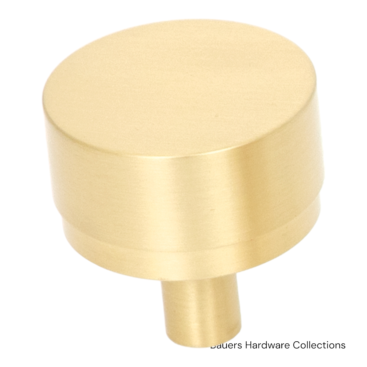 Melania Plain Cabinet Knob – Brushed Brass