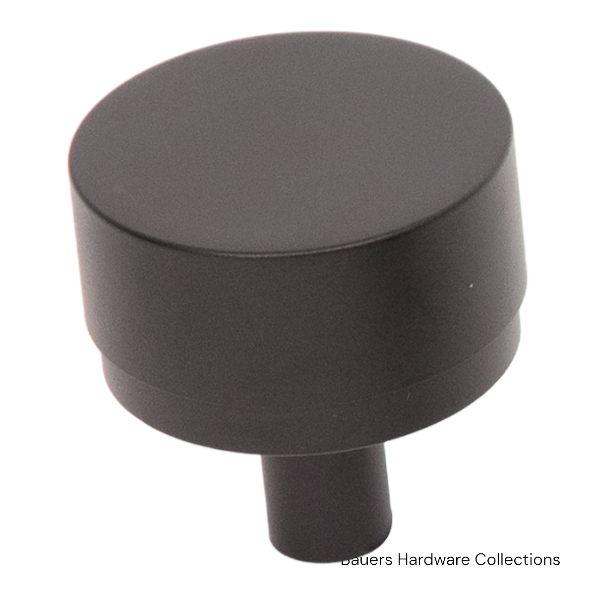 Melania Plain Cabinet Knob – Matt Black