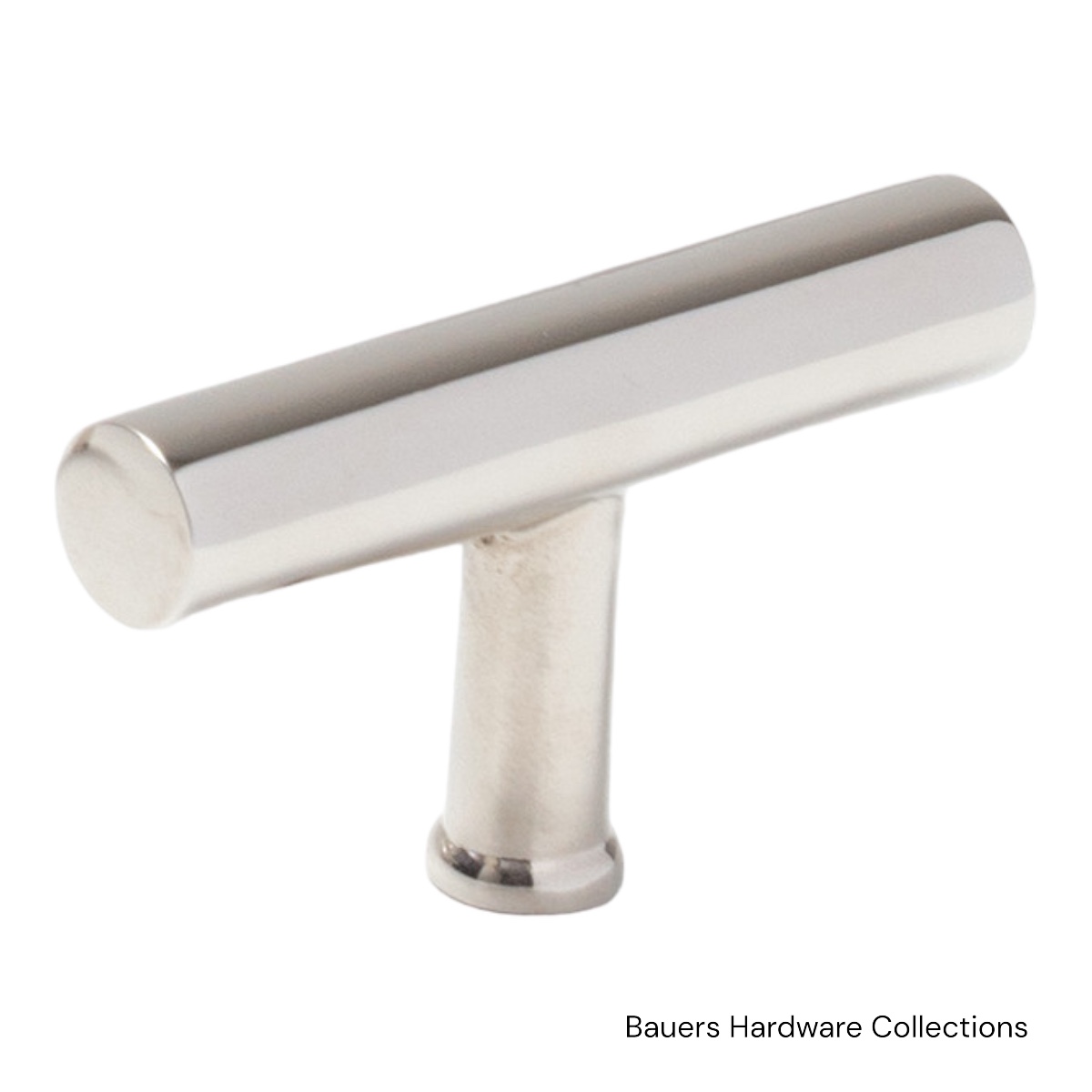 Cayson T Cabinet Knob - Polished Nickel