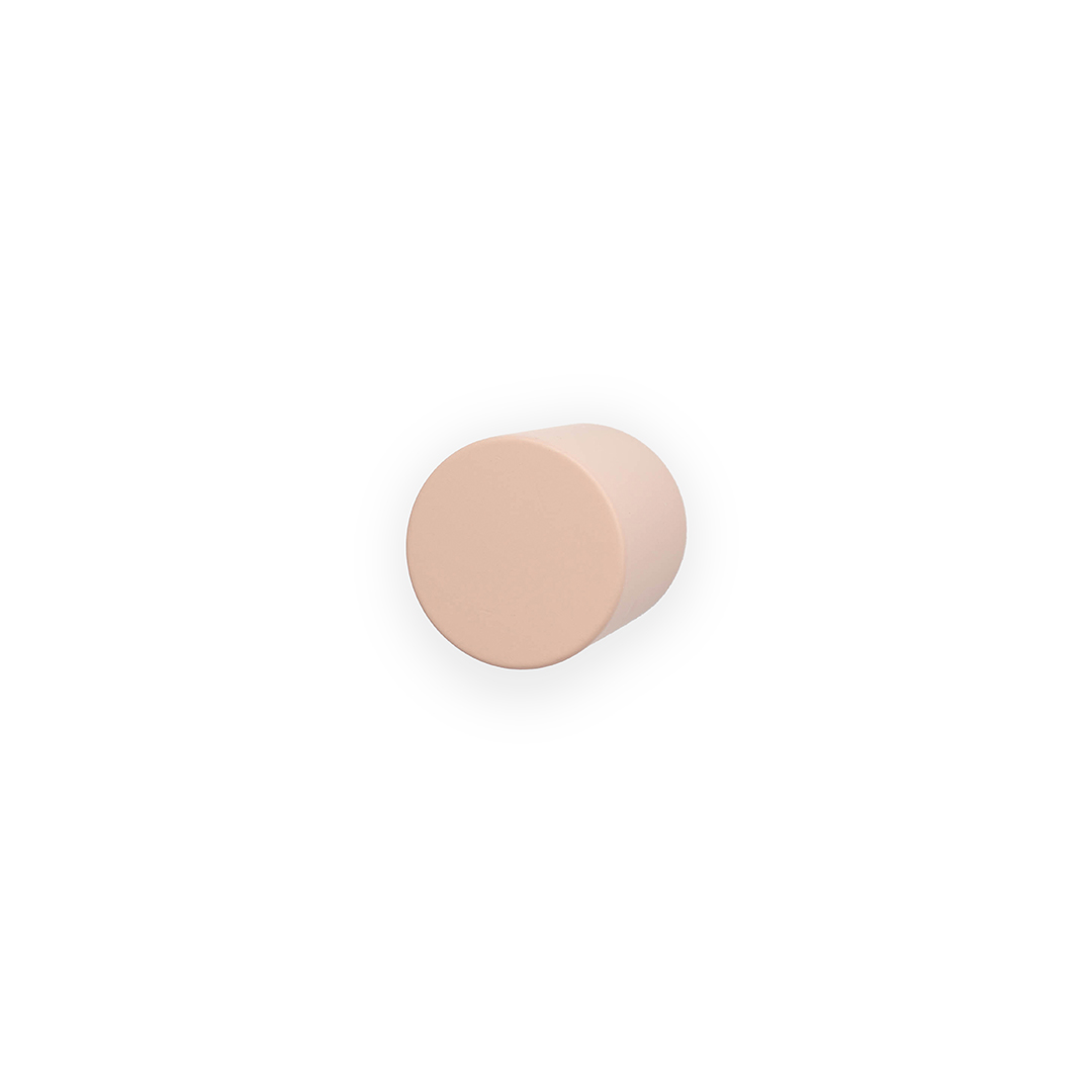 Castella Dune 25mm Round Knob - Dusty Rose