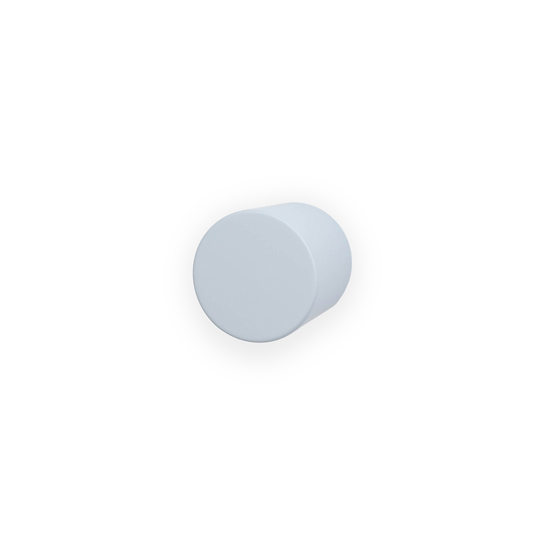 Castella Dune 25mm Round Knob - Dusty Blue