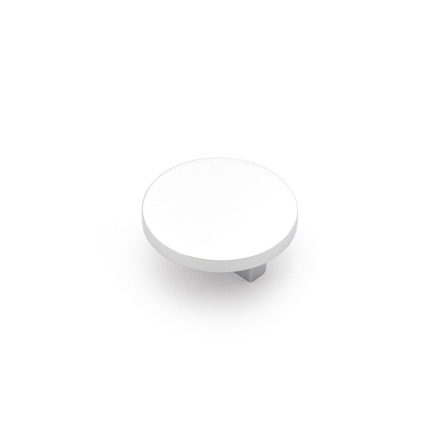 Castella Cove Disc Cabinet Knob - Polished Chrome
