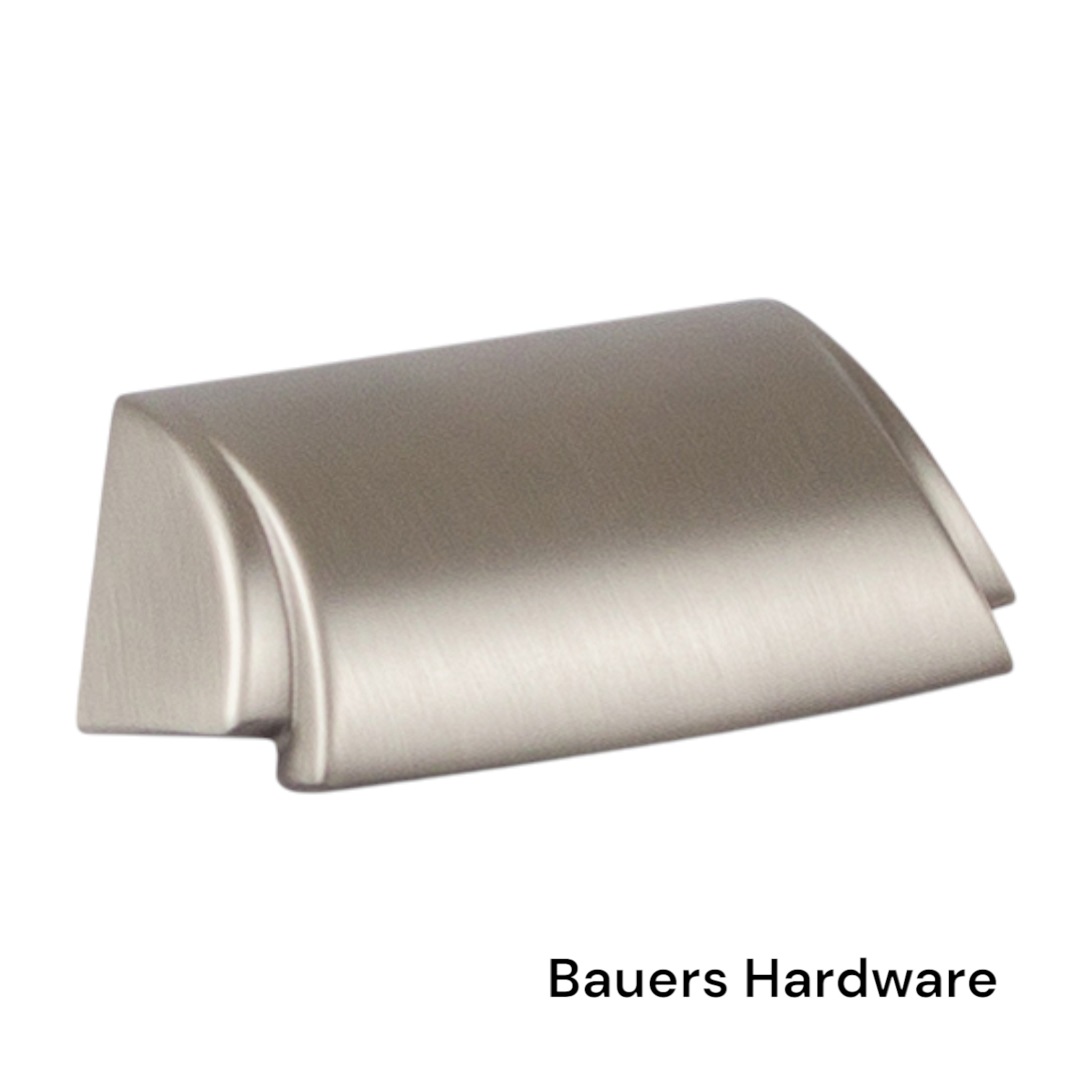 Renata Cup Pull - Dull Brushed Nickel