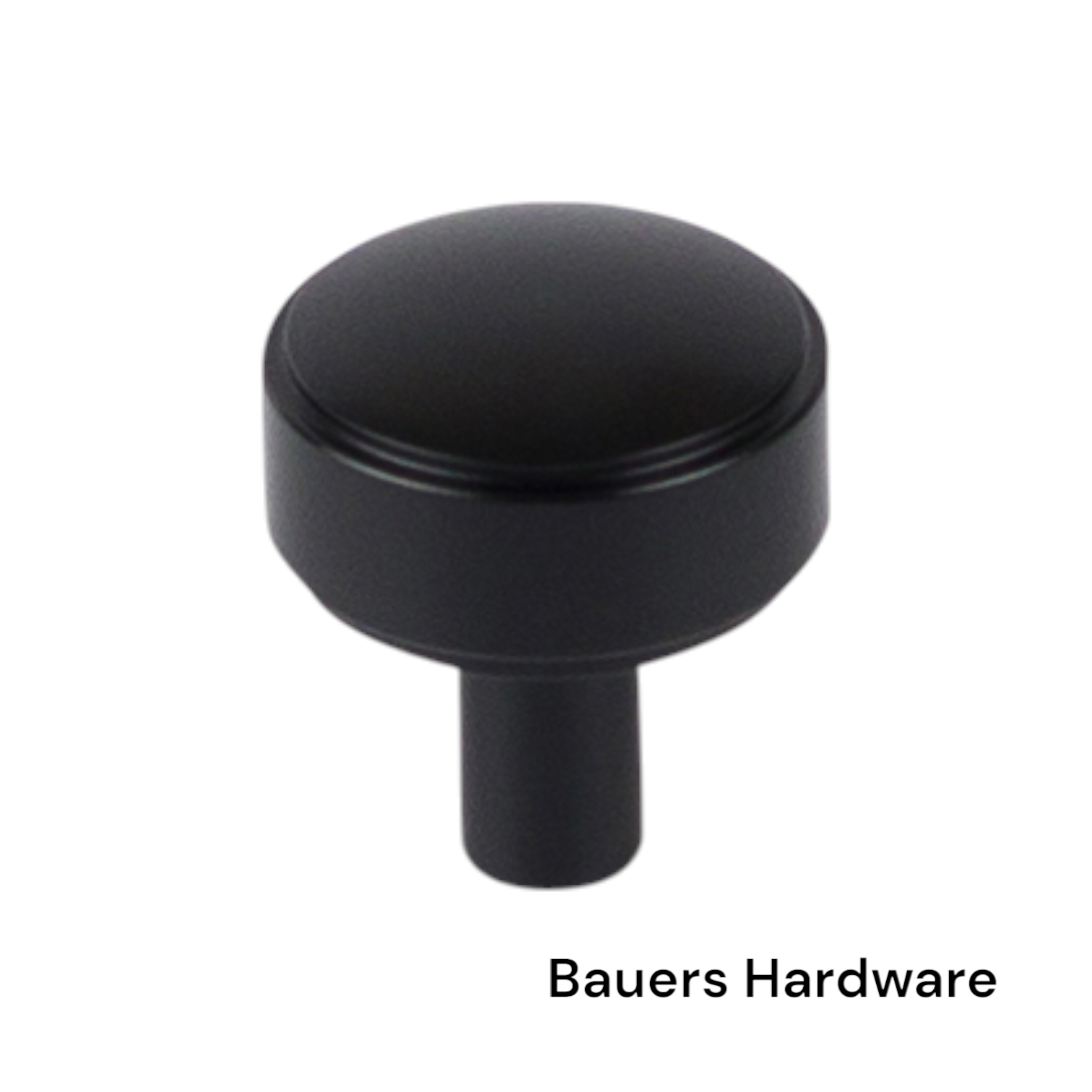 Neha Cabinet Knob - Matt Black